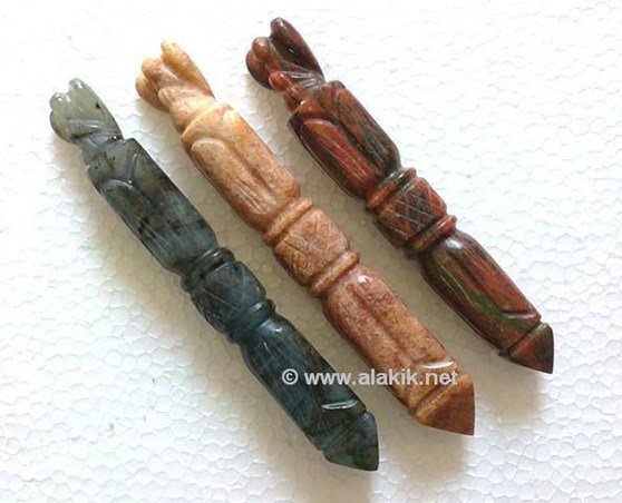 Carved Massage Wands